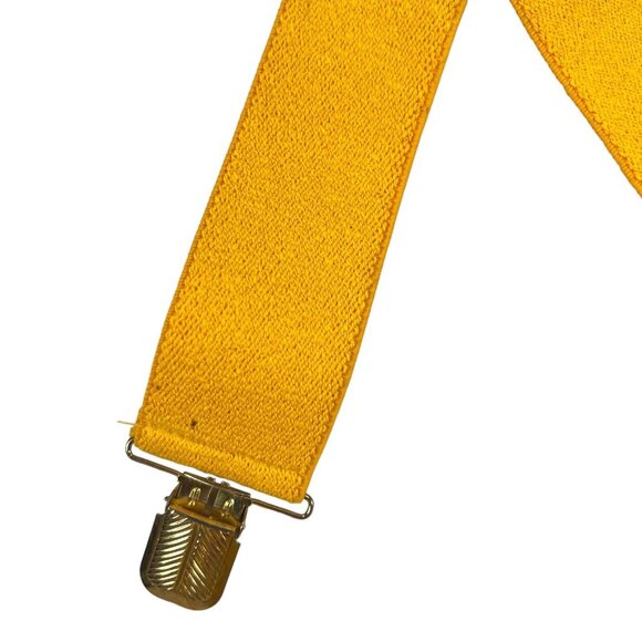 Vintage Leather Georgia Tech Yellow Jackets Suspenders University Frat NCAA - Picture 9 of 16